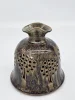Ceramiczny kominek do aromaterapii / świecznik ażurowy – rękodzieło