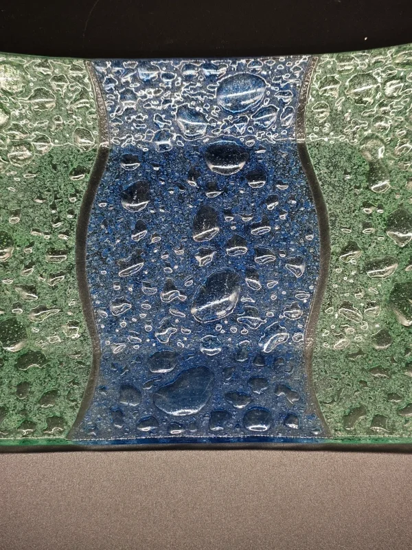 Talerz dekoracyjny Joska Kristall 31x22 cm – ręcznie robiony, unikatowy design