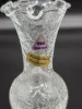 Wazon IRA Kristall – szkło krakelowane, ręcznie dmuchane, Niemcy, 18 cm