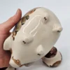 Ceramiczny zestaw „Schweineset” świnka na tatar z solniczką i pieprzniczką – ręcznie malowany