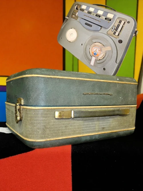 Magnetofon szpulowy Körting Transmare – vintage, Niemcy, lata 60.