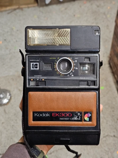 Aparat natychmiastowy Kodak EK300 – Made in USA – vintage retro