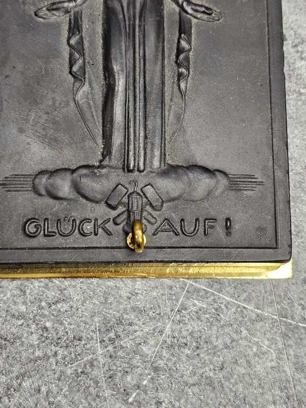 św. Barbary – Glück Auf!, Niemcy, lata 40-50 14,5×10 cm