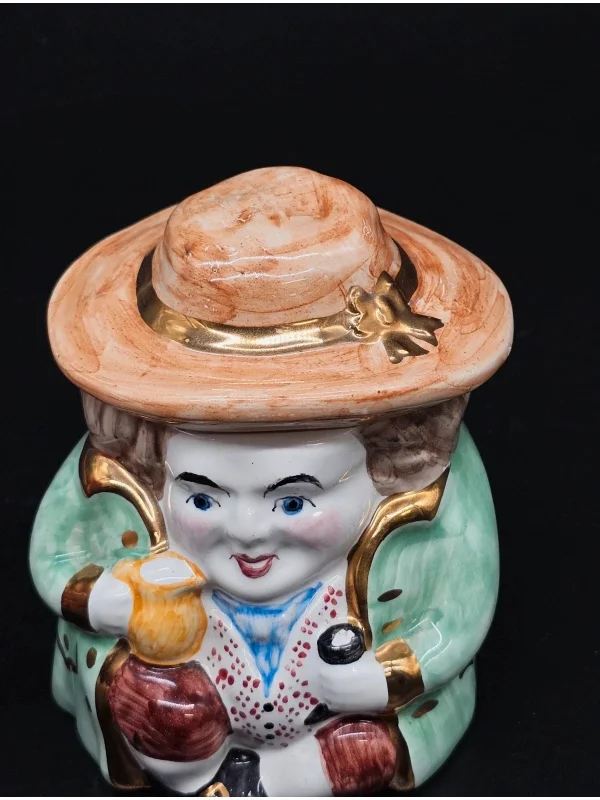 Figurka ceramiczna Granny Smith – kufel/pojemnik dekoracyjny