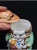 Figurka ceramiczna Granny Smith – kufel/pojemnik dekoracyjny