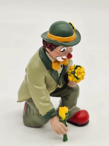 Gilde Clowns „Der Lenz” wiosenny klaun z kwiatami – 12 cm (2009)