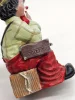 Gilde Clowns figurka „z bukietem za plecami” 11 cm