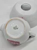 Zabytkowy porcelanowy dzbanek z podgrzewaczem Wallendorf 1764