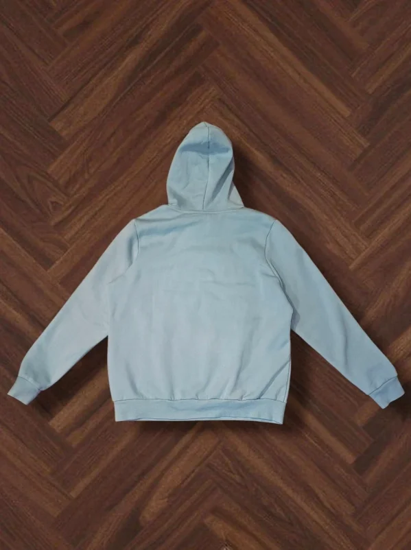Bluza Puma XL – błękitna, logo z przodu, 100% bawełna, 64×54 cm