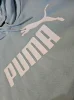 Bluza Puma XL – błękitna, logo z przodu, 100% bawełna, 64×54 cm