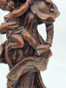 Figura Matka z Dzieckiem rzeźba dekoracyjna z wosku styl sakralny 49 cm