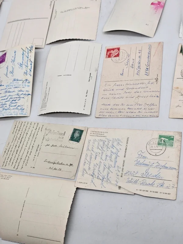 Zestaw starych pocztówek vintage Europa Niemcy włochy 16 szt