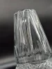 Wazon kryształowy Z dekoracyjnym szlifem, 18 cm – masywny I elegancki