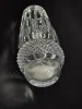 Wazon kryształowy Z dekoracyjnym szlifem, 18 cm – masywny I elegancki