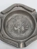 Popielniczka cynowa Frieling Niemcy 92% Cyny relief