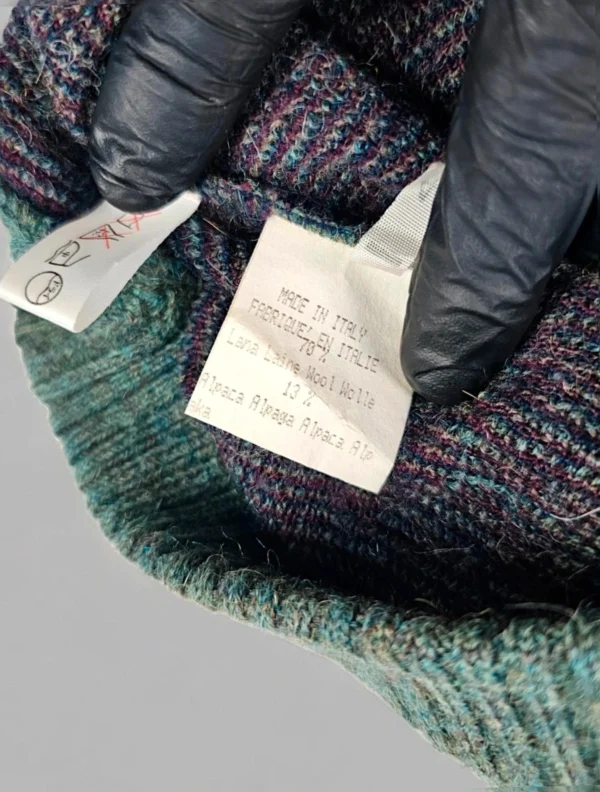 Etienne Aigner sweter wełniany z motywem Myśliwskim moher, unisex