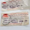 Zestaw 8x spirala grzewcza Eichenauer  220V Ø3,5 mm 500W 650W vintage NOS