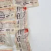 Zestaw 8x spirala grzewcza Eichenauer  220V Ø3,5 mm 500W 650W vintage NOS