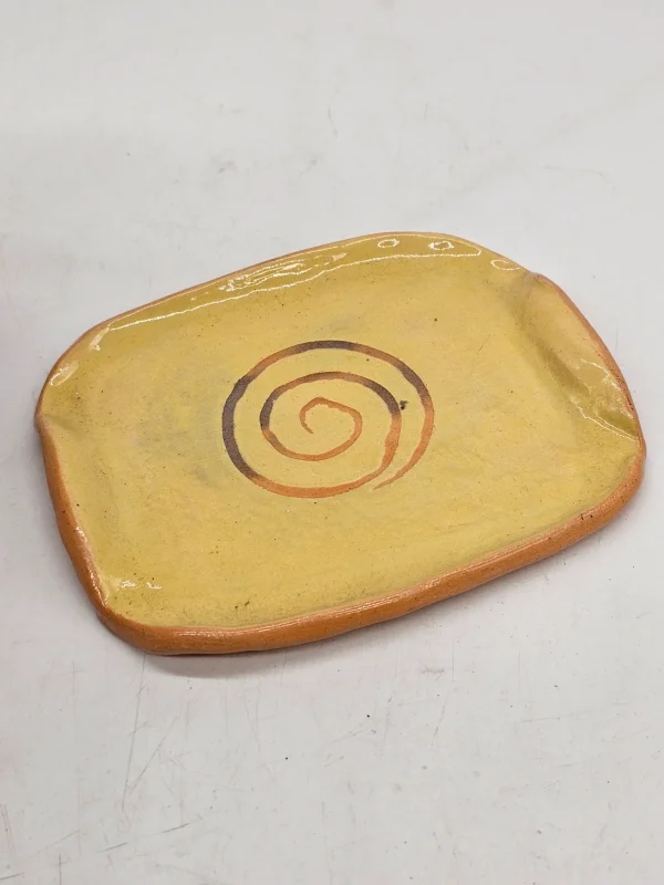Maselniczka ceramiczna Carmes 69 ręcznie robiona vintage