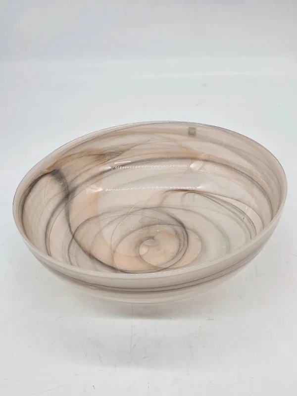 Leonardo misa szklana Alabastro beżowa Dymiona 28 cm