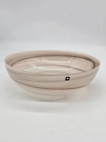 Leonardo misa szklana Alabastro beżowa Dymiona 28 cm
