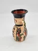 Dzbanek ceramiczny Ludowy „Gospodarz” 18 cm, ręczne zdobienia