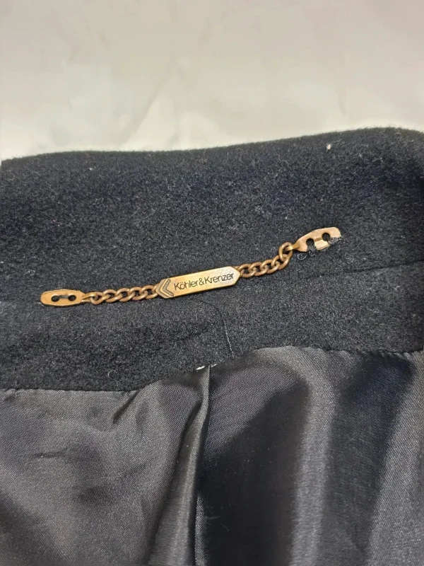 Płaszcz męski wełniano-kaszmirowy Krenzer by Roberto Orselli – Made in italy, rozmiar Ok. XL