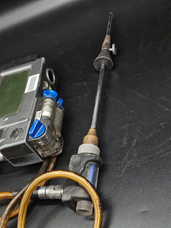 Wöhler A500 analizator spalin miernik z sondą