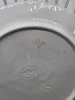 Para ażurowych talerzyków Arzberg 18 cm błękit biel vintage