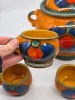 Carstens Tönnieshof W Germany komplet bowle 5 kubków