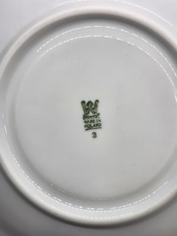 Serwis kawowy Wawel porcelana róże komplet dla 5 osób 10 elementów