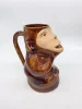 Kubek ceramiczny małpka figurka do yerba mate folk zestaw z dzbankiem