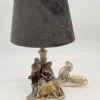 Lampa figuralna Gräfenthal Thüringen – porcelanowa para
