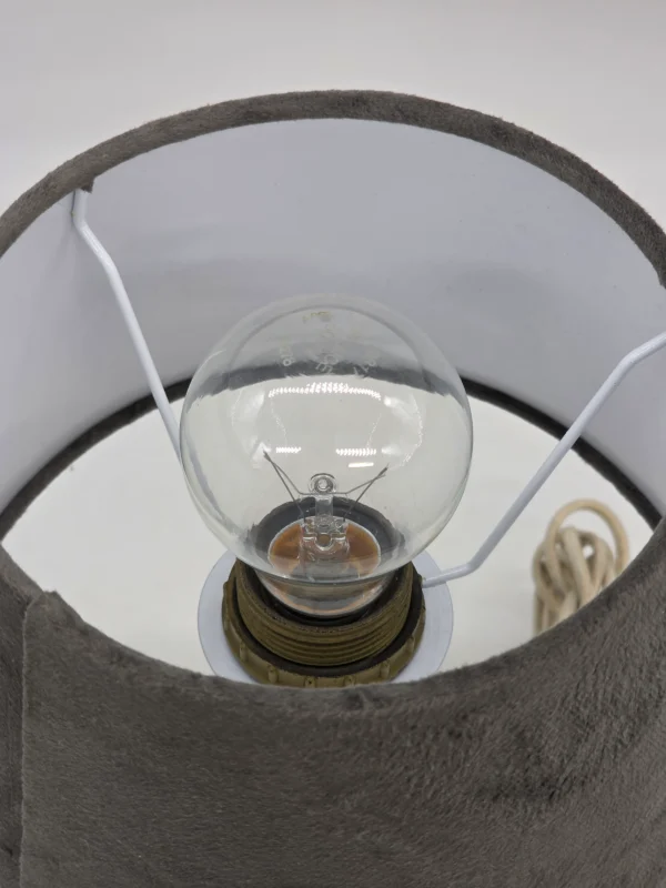 Lampa figuralna Gräfenthal Thüringen – porcelanowa para