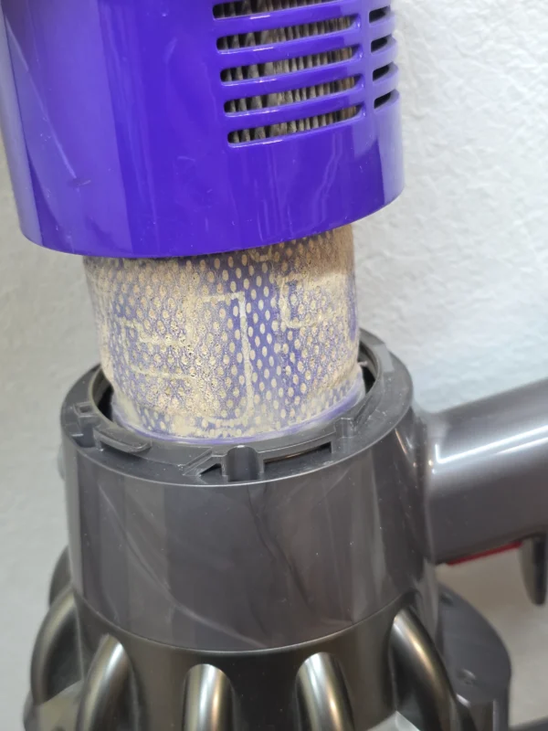 Dyson Cyclone V10 Parquet – odkurzacz bezprzewodowy z elektroszczotką, uszkodzony