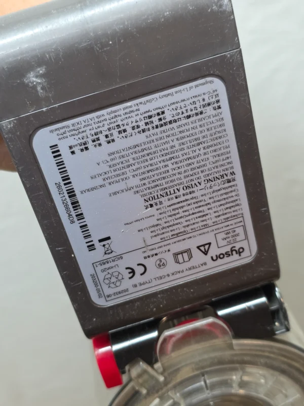 Odkurzacz bezprzewodowy Dyson DC45 – sprawny, elektroszczotka, bez ładowarki